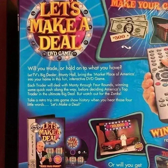 Let’s Make A Deal Factory Sealed 2006 DVD Game - Picture 10 of 10